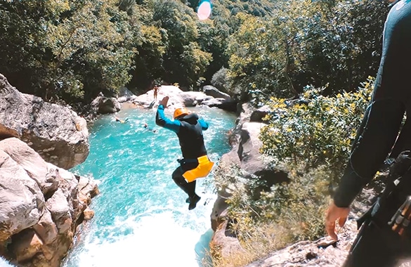 canyoning nice